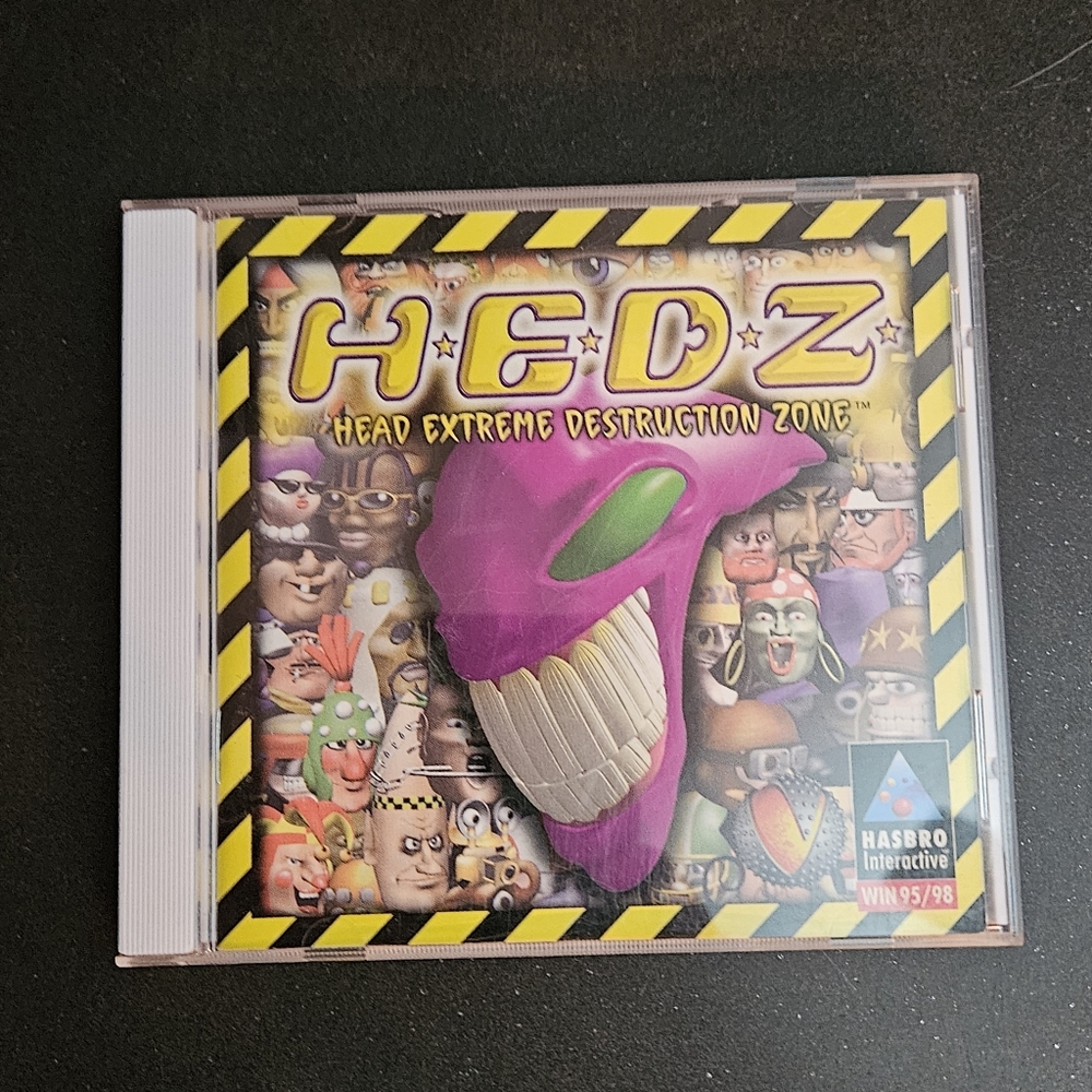 HEDZ Head Extreme Destruction Zone PC Windows 95/98 CD-ROM